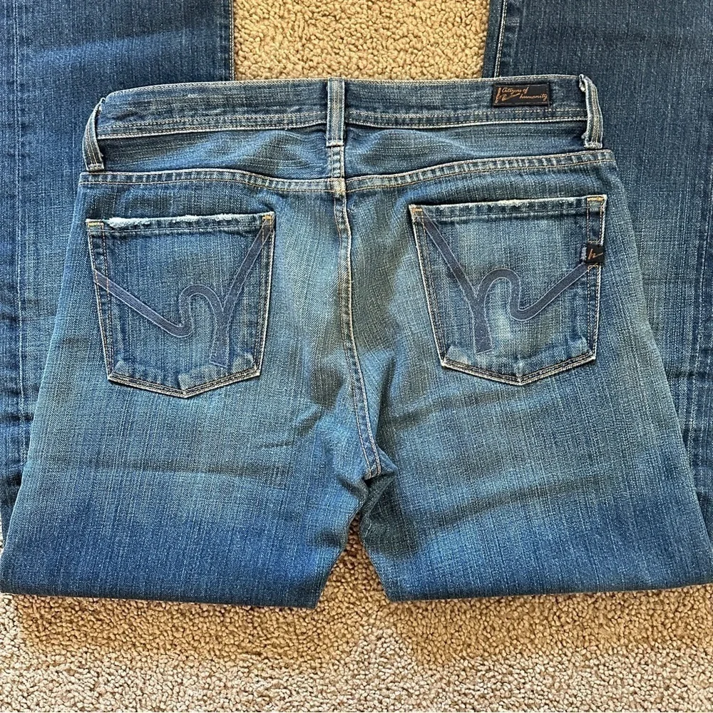 Citizens of Humanity Men's Evans Relaxed Button Fly Jeans Style Waist 31” approx